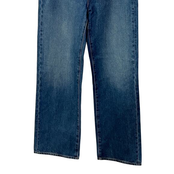 ROLLA'S JEANS WOMEN SIZE 10/28 HIGH RISE RELAXED STRAIGHT DARK VINTAGE BLUE - Picture 7 of 15